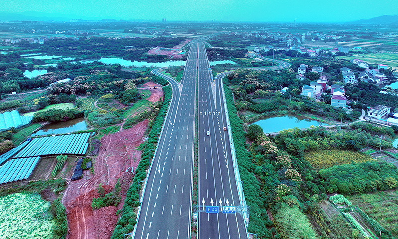 金義中央大道通車,三思智慧綜合桿,道路照明系統方案,點亮23公里智慧公路