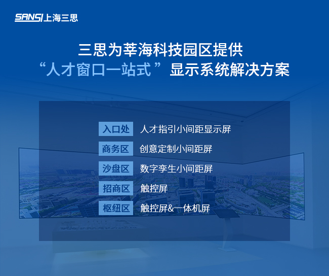 三思,智慧顯示,助力臨港,莘?？萍紙@,人才體系建設