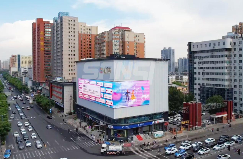 上海三思,戶外LED大屏,科技賦能,城市空間,新體驗